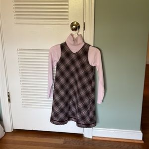 jacadi long sleeve dress set